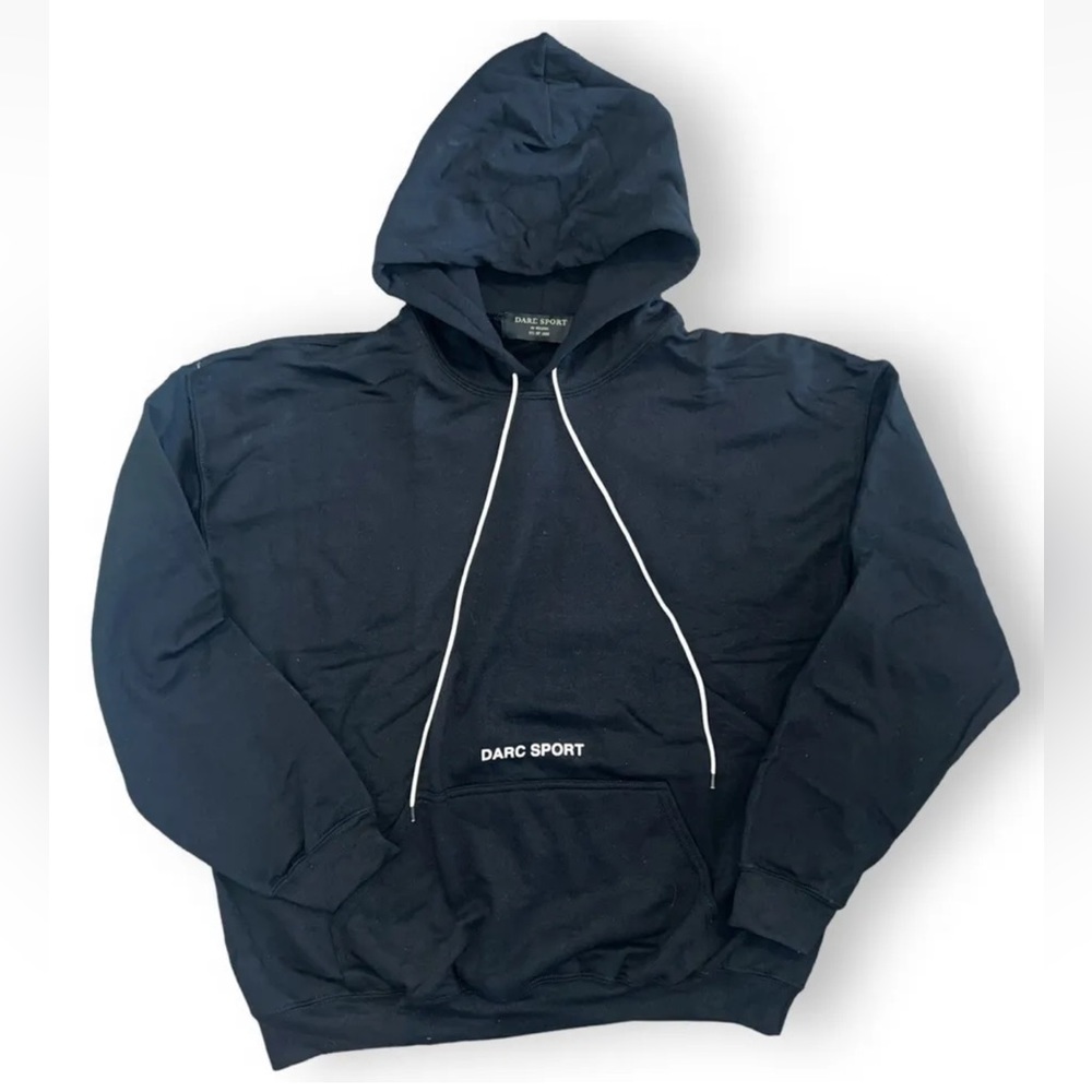 459/1000 Darc Sport Hoodie Mens M Black Ltd Ed No Weapon Wings 45LBS  Sweatshirt